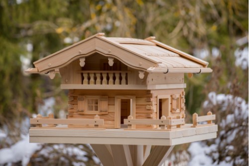Vogelhaus mit Anleitung für den Eigenbau